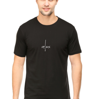 Stylish Black Cotton T-Shirt