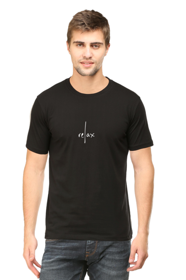 Stylish Black Cotton T-Shirt