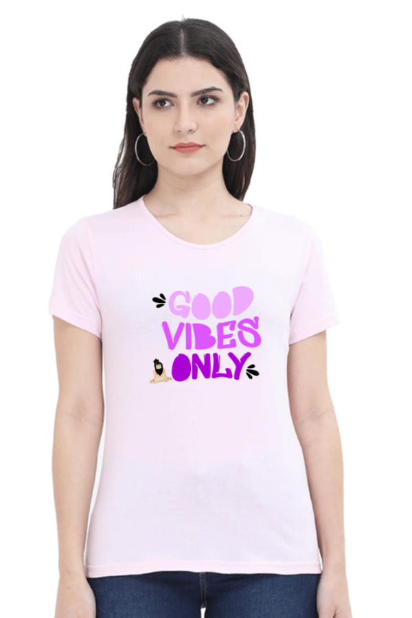 Stylish Trendy Women's Cotton T-Shirt with a Vibrant Print