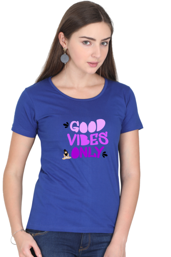 Stylish Trendy Women's Cotton T-Shirt with a Vibrant Print - Image 5