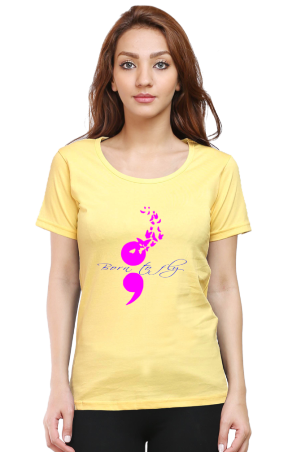 Trendy Cotton T-Shirt for Women - Image 5