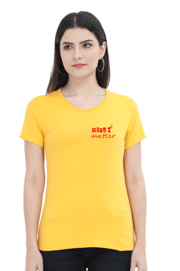 Soft Stylish Cotton Tee with Eye-Catching Typography Print - Image 5