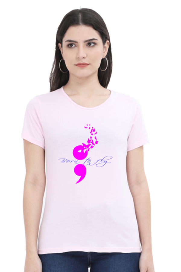 Trendy Cotton T-Shirt for Women - Image 2