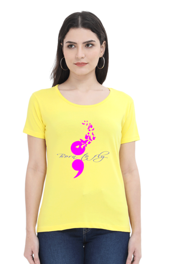 Trendy Cotton T-Shirt for Women - Image 4