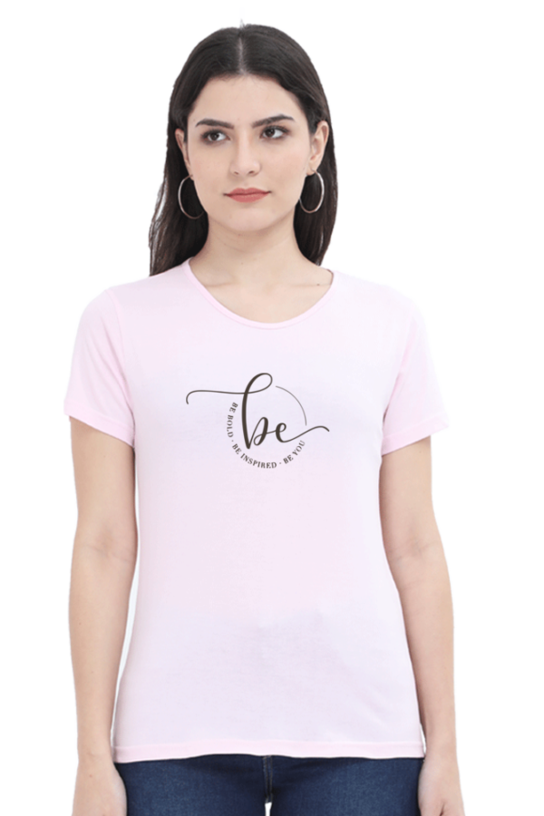 Stylish Women's Cotton T-Shirt with a Bold Design - Image 2