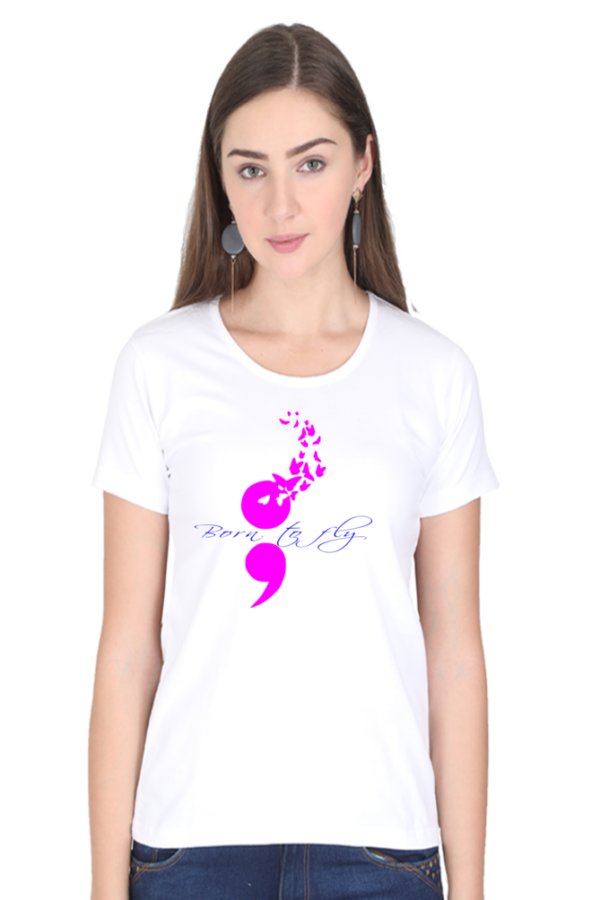 Trendy Cotton T-Shirt for Women - Image 6