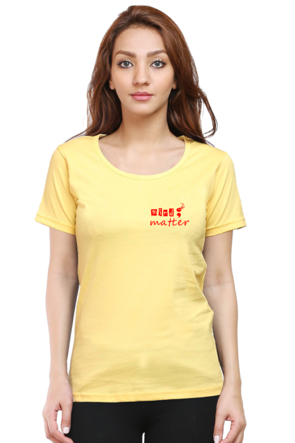 Soft Stylish Cotton Tee with Eye-Catching Typography Print - Image 2