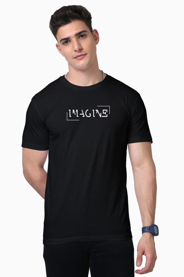 Men's cotton Tshirt with a design that stirs the imagination - Image 3