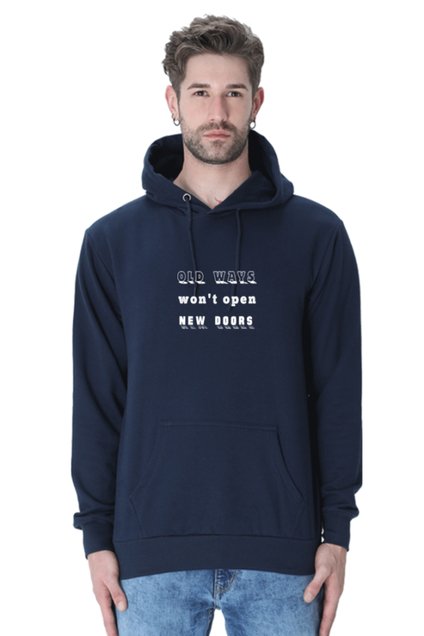 Men's printed hoodie with a subtle message - Image 5