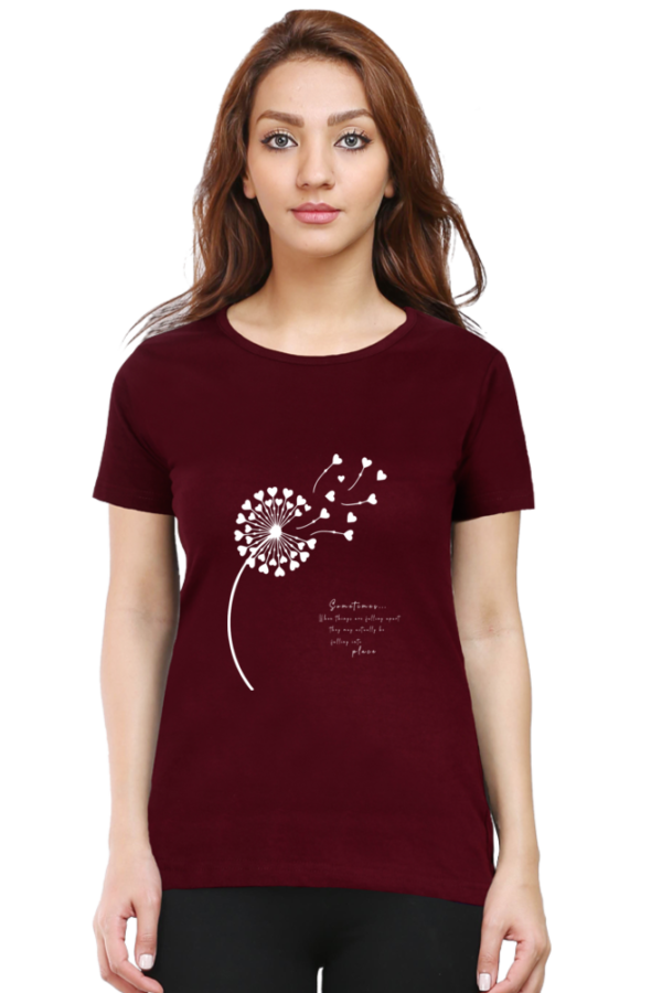 Elegantly designed women's round neck Tshirt - Image 3