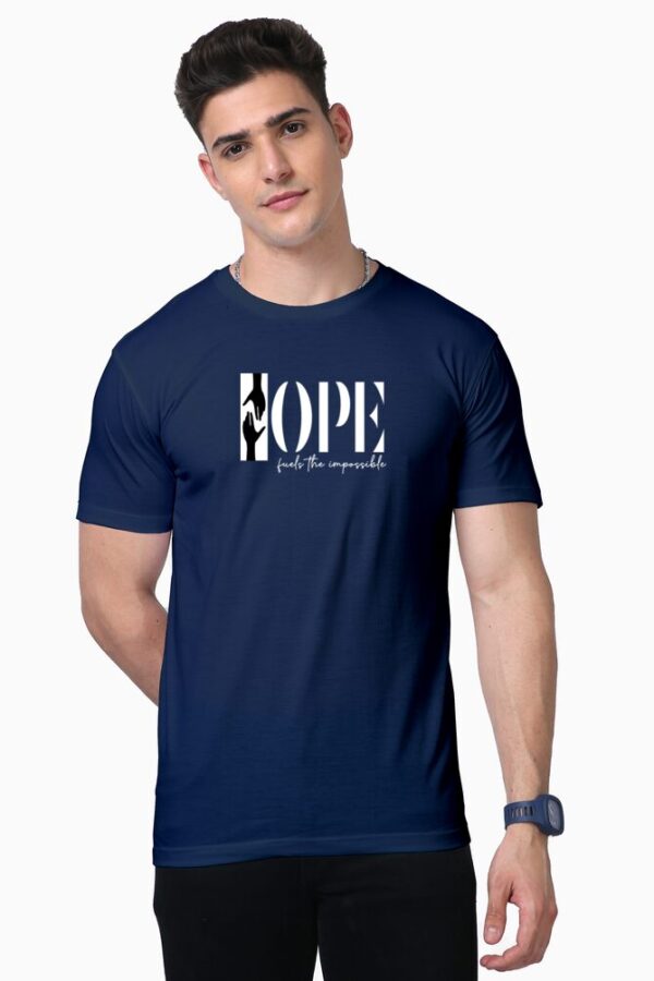 Hope cotton Tshirt for Men - Image 2