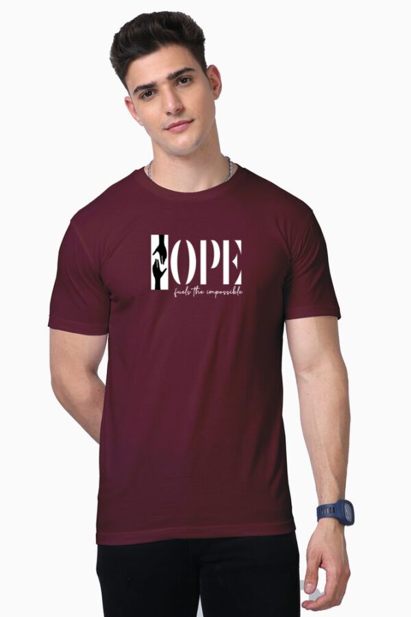 Hope cotton Tshirt for Men - Image 4