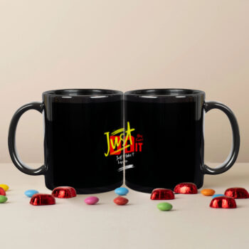 Black Coffee Mug - Just DO IT