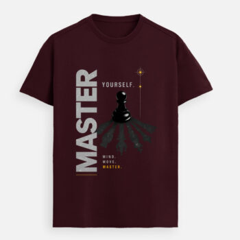 Master Yourself Typography Unisex Supima T-Shirt